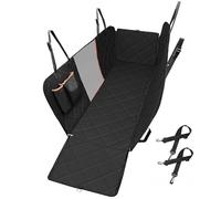 LDJSNC Dog Car Seat Cover for Audi Q2 Q3 8U Q3 Q5 8R Q5 e tron Sportback Q7 4L Q7 4M Q8 B4 8G - Waterproof, Scratch-Resistant Backseat Extender & Non-Slip Hammock, Back Seat Covers for Dogs