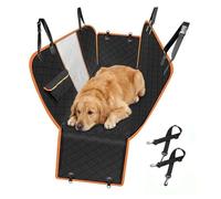 LDJSNC Dog Car Seat Cover for Dacia Berlina/Break/Double Cab/Logan/Solenza/Sandero Stepway/Duster, Waterproof Scratch-Resistant Back Seat Covers for Dogs, Durable Car Protector Cover for Dogs