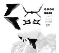 LDJXDADI Side Fairing Panel Bracket Motorcycle Fairing Support Brackets Kit Fit for Touring Road Glide 2024-up,CVO Road Glide 2023-up,CVO Road Glide ST 2024-up (Vivid Black)