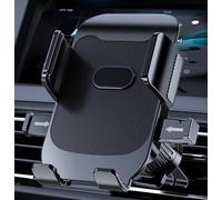 LDJYEONS Mobile Phone Holder, Stable and Robust 360 Degree Adjustable, Mobile Phone Holder for Car Air Vents, Compatible with All Smartphones
