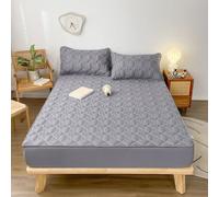 LDLCYCN 100% Waterproof Mattress Protector Bed Cover Dustproof Fitted Sheet Washable