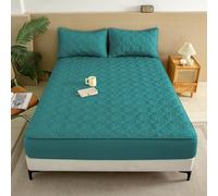 LDLCYCN 100% Waterproof Mattress Protector Bed Cover Dustproof Fitted Sheet Washable