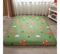 LDLCYCN B,135x200cm, Futon Mattress Cover with Zipper for Full/Queen/King Size Dustproof Japanese Floor Mattress Futon Cover Soft Comfort Sleeping Mat Cover for Bedroom Machine Washable