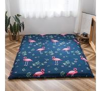 LDLCYCN Floor Futon Mattress Cover with Zipper Queen Japanese Floor Mattress Futon Cover Dustproof Mattress Protector Futon Slipcover Washable Soft Cover for Bedroom,N,100x200cm(TWIN)