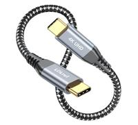 LDLrui Short USB C Data Cable 20Gbps, 0.3M USB C to USB C Cable, 100W PD | USB C 3.2 Gen 2x2 Cable, High Speed Data Transfer, 4K 60Hz USBC Monitor Cord, Compatible with SSD, Hub, Docking