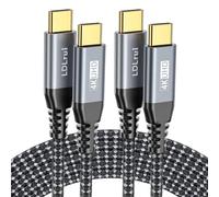 LDLrui USB C to USB C Display Cable 1.8M 2-Pack, 4K@60Hz, 20Gbps, 100W