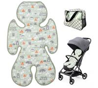 Ldmfcpa Stroller Cooling Pad, Summer Baby Stroller Seat Liners, Universal Gel Car Seat Cooling Pad, Multifunctional Ice Seat Cooler Mat Suitable for Stroller, Baby Dining Chair, Safety Seat (Green)