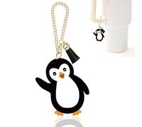 Ldntly Penguin Stanley Cup Accessories,Stanley Charms for Handle Water Bottle Charms Tumbler Keychain Penguin Gifts for Women Her Mom Sister Friend Birthday,Purse Backpack Decoration