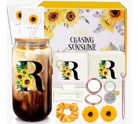 Ldntly Sunflower Gifts for Women,Sunflower Birthday Gifts for Women,Sending Sunshine Gifts,Sunflower Gifts for Friend Mom Her Sister Wife Bridesmaids Teacher,Christmas,Valentines Day,Mother's Day