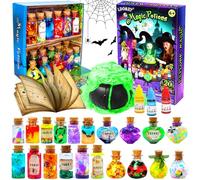 LDomet Magic Potions Kit for Kids - Mix 20 Fairy Dust Potion Bottles, Halloween Christmas Party Decorations, Creative Gift Craft Toy for Boys Girls Ages 6 7 8 9 10+