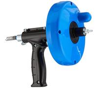 LDR Industries 512 1025 Drum Auger, 25-Feet Plumbing Drill Adapter Snake Clog Remover for Bathtub Drain, Shower and Kitchen Sink