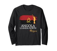 LDS Angola Luanda North Mission Missionary Angel Moroni Long Sleeve T-Shirt