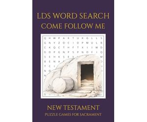 LDS Come Follow Me Word Search: The New Testament: Come Follow Me Scripture Activity Book. 50+ Puzzles on Prophets, Miracles, and Christ's teachings. ... Church Bags, Missionaries, and Home Study.