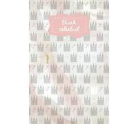 LDS Lined Journal Notebook (Temple Pattern)
