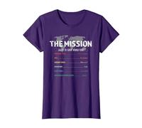 LDS Mission World Tour Rock Concert T-Shirt, Women, Purple, Medium