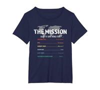 LDS Mission World Tour Rock Concert T-Shirt, Women's Plus, Navy Blue, 2X