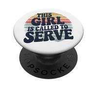 LDS Missionary Saying This Girl Is Called To Serve PopSockets Adhesive PopGrip