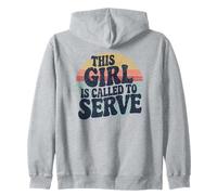 LDS Missionary Saying This Girl Is Called To Serve Zip Hoodie