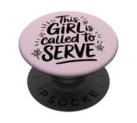 LDS Missionary Women This Girl Is Called To Serve PopSockets Adhesive PopGrip