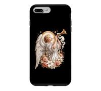 LDS Mormon Latter Day Saints Coquette Easter Angel Floral Case for iPhone 7 Plus/8 Plus