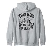 LDS Sister Missionary This Girl Is Called To Serve Zip Hoodie