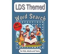 LDS Theme Word Search Puzzle Book: Word Searches with Easy to Read Print about LDS,Religion, Bible and more | 6x9 inches, 120 pages | 60 Puzzles…Gift