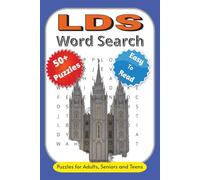LDS Word Search Book: Word searches with easy to read print about LDS, Mormons, Latter Day Saints, Josephites, Utah and more | 6X9 inches, 110 pages | ... Gift for Vacations, Holidays and free times