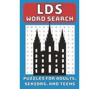 LDS Word Search Puzzle Book: Word Searches with Easy to Read Print about Latter Day Saints, Mormon, Jesus and More, 6x9 inches | Puzzles and Gift for Holidays, Vacations and Leisure Time
