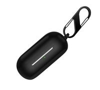 LDSXAY Compatible with Sony WF-C700N Case Cover, Soft Silicone Shockproof Protective Skin Case for Sony WF-C700N Truely Wireless Earbud Headphones, Protective Cover with Carabiner (Black)