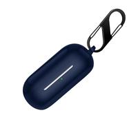 LDSXAY Compatible with Sony WF-C700N Case Cover, Soft Silicone Shockproof Protective Skin Case for Sony WF-C700N Truely Wireless Earbud Headphones, Protective Cover with Carabiner (Dark Blue)