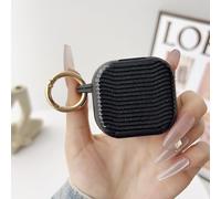 LDSXAY for AirPods 4th Generation Case, Compatible with AirPods 4 Case with Phone Stand & Mirror, Shockproof Protective Cover for AirPod Gen 4 2024 with Cleaning Kit (Black)