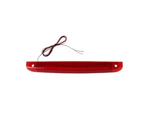 Ldtbmdj Center Tail Stop Lamp Car 18Leds Rear Wing Windshield Roof S Lamp Auto Styling Retrofit 3rd Parking Indicator 12V Taillight 24 LED(1pc 18LED 34cm)