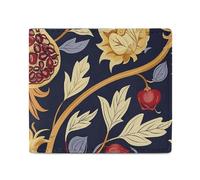 LDTVSFZQ Hand Drawn Pomegranate Full Print Wallet, Double Fold Credit Card Wallet Change Wallet Card Case Money Organizer Wallet Cash Wallet with Smooth Zipper for Women Ladies Women, style, One Size