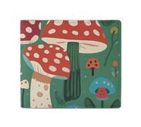 LDTVSFZQ Hippie Mushroom Full Print Wallet, Double Fold Credit Card Wallet Change Wallet Card Case Money Organizer Wallet Cash Wallet with Smooth Zipper for Women Ladies Women, style, One Size