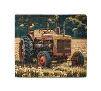 LDTVSFZQ Old Tractor Photoes Farm Full Print Wallet, Double Fold Credit Card Wallet Change Wallet Card Case Money Organizer Wallet Cash Wallet with Smooth Zipper for Women Ladies Women, style, One