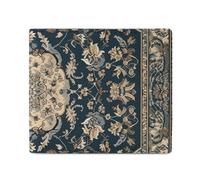 LDTVSFZQ Traditional Color Matching Full Print Wallet, Double Fold Credit Card Wallet Change Wallet Card Case Money Organizer Wallet Cash Wallet with Smooth Zipper for Women Ladies Women, style, One
