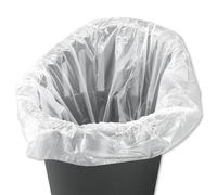 Ldut Swing Bin Liners 40L WHT PK1000
