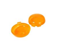 LDUTIU Turning Light For Touring For Road King For Sportster For XL 883 1200 For Iron For Softail For Dyna 2pcs Turn Indicator Light Lens Cover(Color-C)