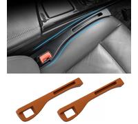 LDWRMHFN 2 Pcs Car Seat Gap Filler, for Hyundai i10 N Line 2000-2024 Car Leak-Proof Filling Strip Organizer Prevents Falling Items Car Seat Accessories,B