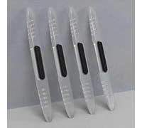 LDWRMHFN 4 Pack Car Door Edge Anti-scratch Strip, for Nissan Micra K14 K13 C+C 2005-2022 Durable Door Buffer Trim to Prevent Dents and Scratches,B