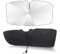 LDWRMHFN Car Windscreen Sun Shade, for Toyota Aygo 2009-2012 Foldable Blocks UV Rays Front Windshield Sun Shade Umbrella Car Shade Umbrella