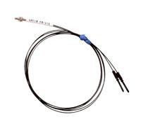 LDXMJZOT 1pcs M3/M4/M6 Optical Fiber Sensor Diffuse Reflection Amplifier L Shape Right Angle 90 Degree photoelectric Switch(M6)