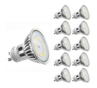 LE 10 Pack MR16 GU10 LED Light Bulbs, Daylight White, Recessed Track Lighting