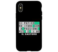 Le Amazzoni del signor Giancarlo V3 - Il castoro Case for iPhone X/XS