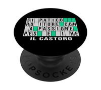 Le Amazzoni del signor Giancarlo V3 - Il castoro PopSockets Adhesive PopGrip
