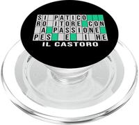 Le Amazzoni del signor Giancarlo V3 - Il castoro PopSockets PopGrip for MagSafe