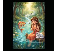 Le avventure di Aria e Lumen il gatto magico- Il pesce parlante