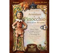Le Avventure di Pinocchio - Storia di un burattino: La vera storia di Pinocchio, i 36 capitoli originali illustrati con 200 nuove immagini a colori in ... sulla realizzazione e sulla storia del libro