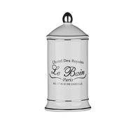 Le Bain Cotton Bud Jar - White