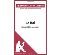 Le Bal d'Irène Némirovsky: Questionnaire de lecture